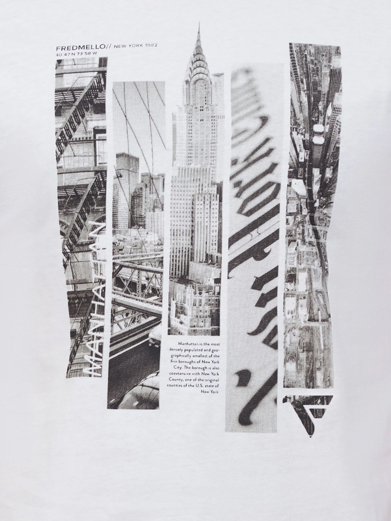 Футболка Fred Mello модель FM24S26TG_WHITE Фото