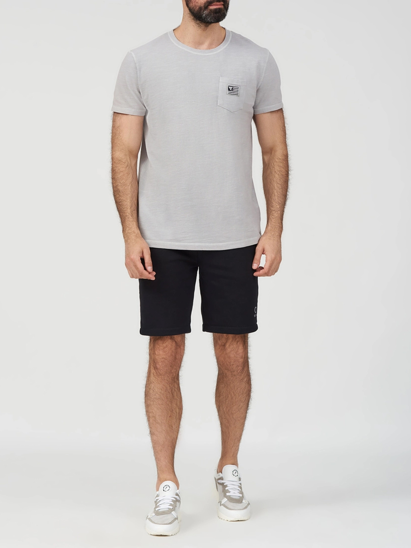 Футболка Fred Mello модель FM24S19TG_STEEL Фото