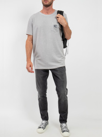 Футболка Fred Mello модель FM24S19TG_STEEL Фото