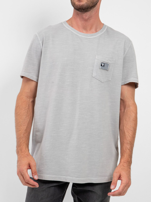 Футболка Fred Mello модель FM24S19TG_STEEL Фото