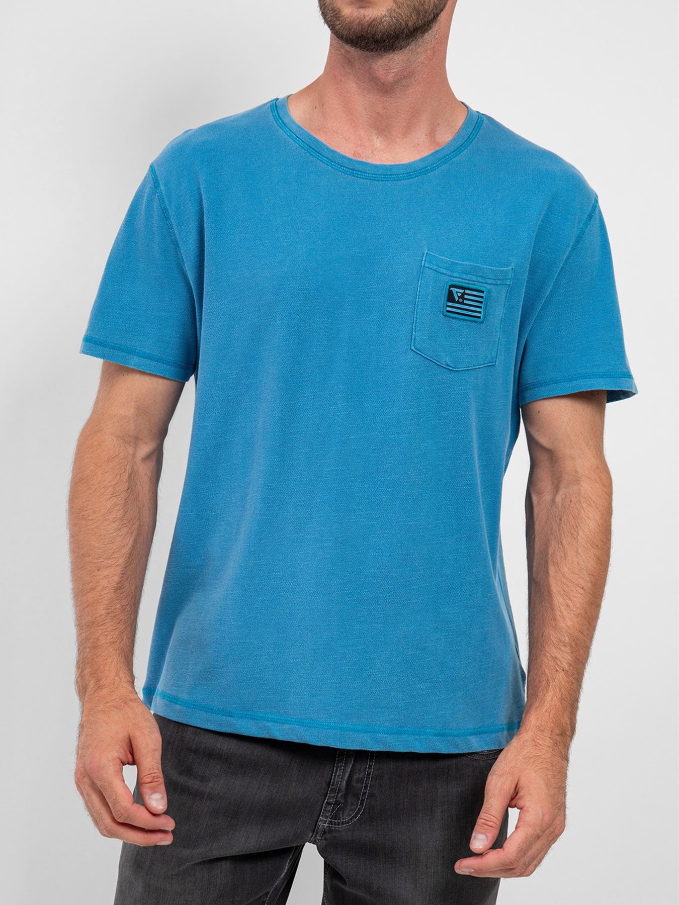 Футболка Fred Mello модель FM24S19TG_OCEAN Фото