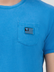 Футболка Fred Mello модель FM24S19TG_OCEAN Фото