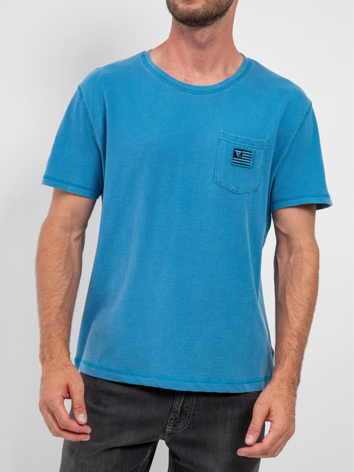 Футболка Fred Mello модель FM24S19TG_OCEAN Фото