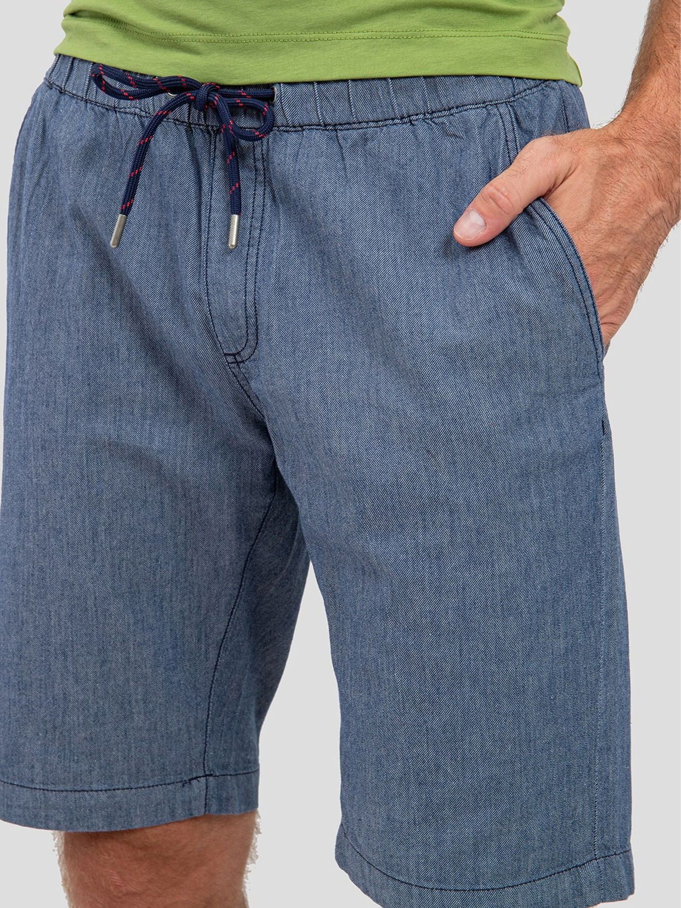 Джинсовые шорты Fred Mello модель FM24S19EU_BLUE Фото