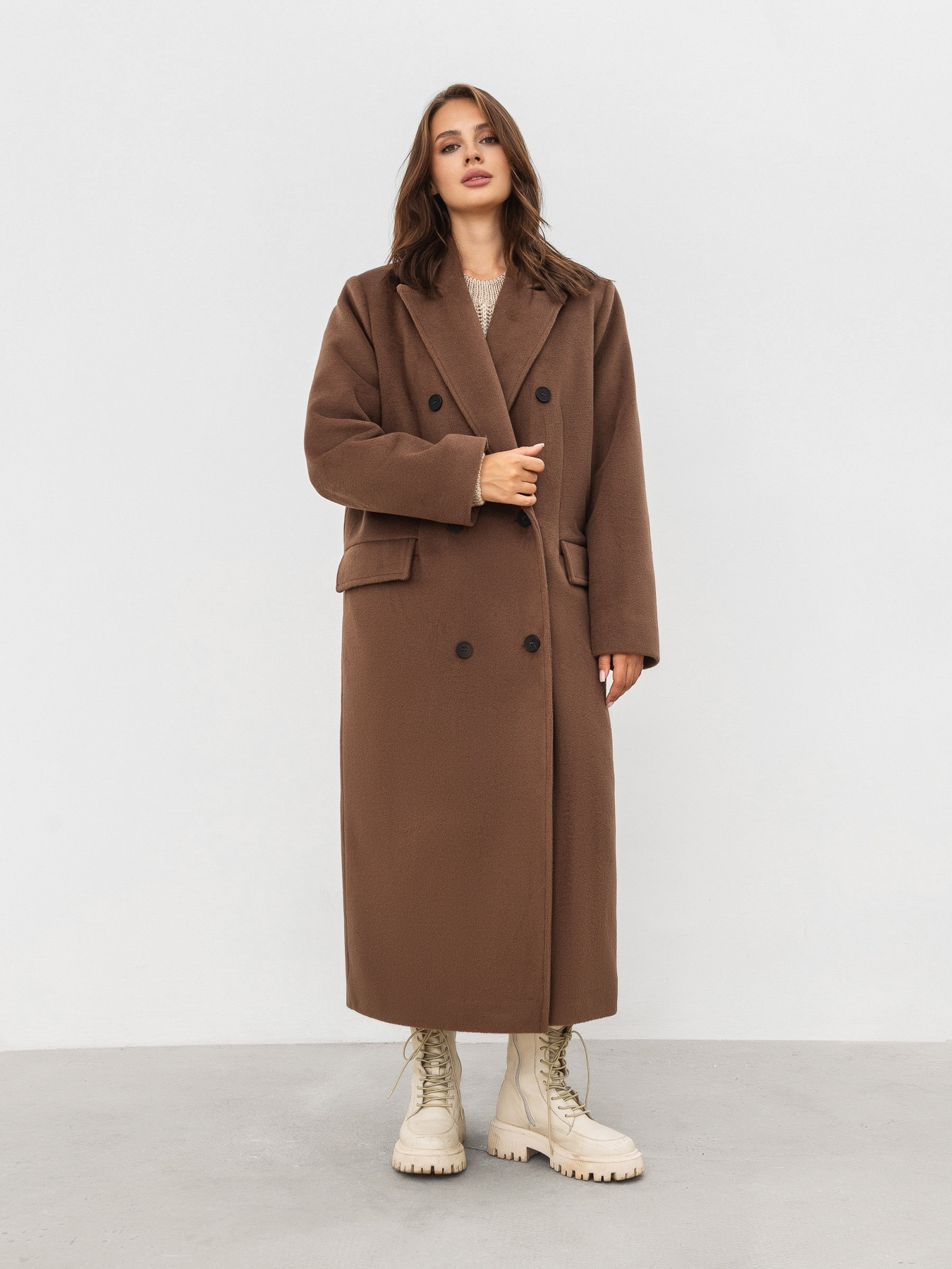 Пальто з утеплювачем Romashka Осака модель 208025905061 Фото