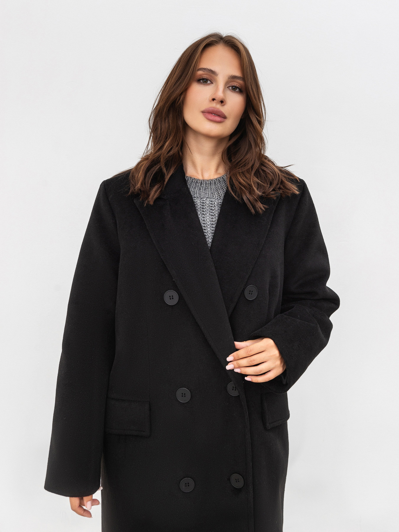 Пальто с утеплителем Romashka Осака модель 208025905101 Фото