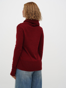 Светр Sassofono модель A271-SC-3540_бордовый Фото