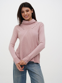 Светр Sassofono модель A271-SC-3540_пудра Фото