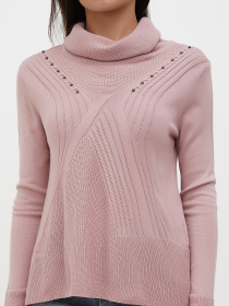 Светр Sassofono модель A271-SC-3540_пудра Фото