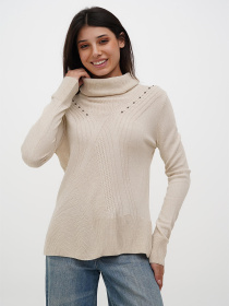 Светр Sassofono модель A271-SC-3540_молочный Фото