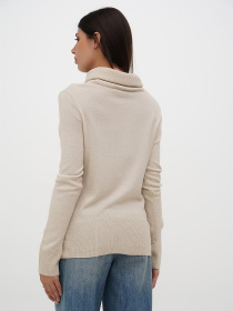 Свитер Sassofono модель A271-SC-3540_молочный Фото