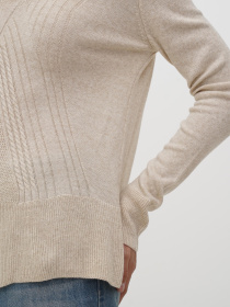 Свитер Sassofono модель A271-SC-3540_молочный Фото