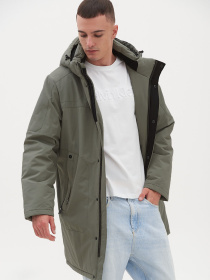 Парка BLACK VINYL модель 24-2505 Парка BLACK VINYL модель 24-2505 Фото