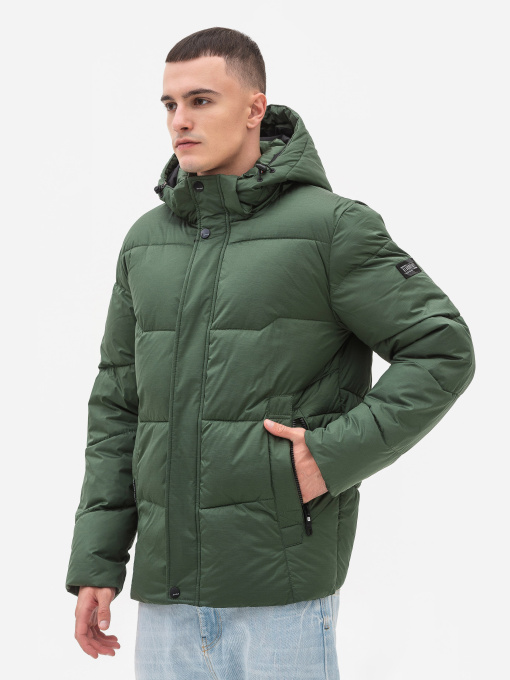 Зимняя куртка BLACK VINYL модель 24-2566-1 Фото