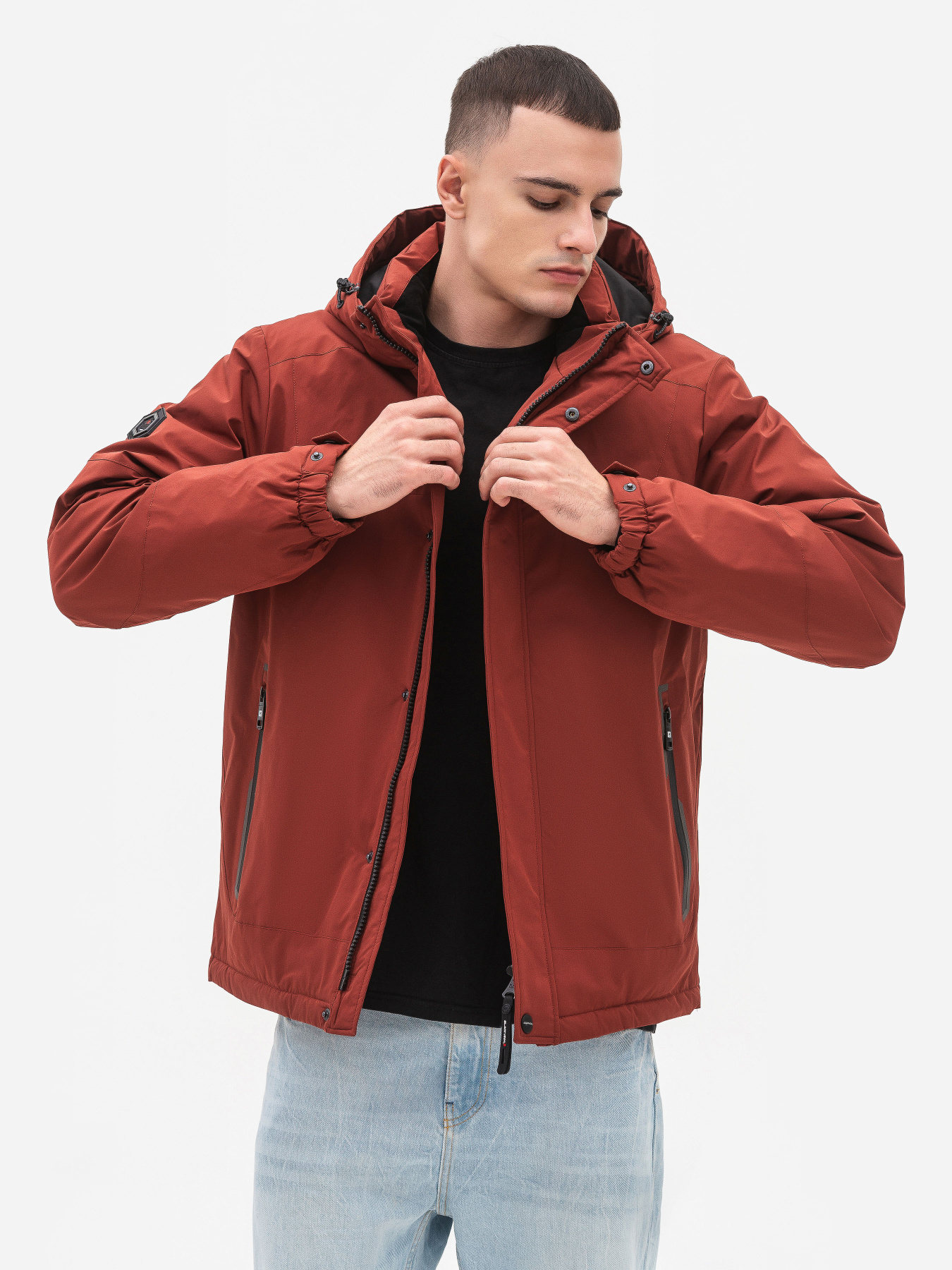 Зимова куртка BLACK VINYL модель 24-2517 Фото