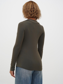 Лонгслив Sassofono модель A271-SF-3387_хаки Фото