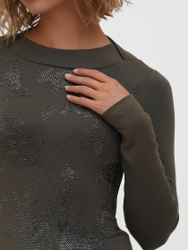 Лонгслив Sassofono модель A271-SF-3387_хаки Фото