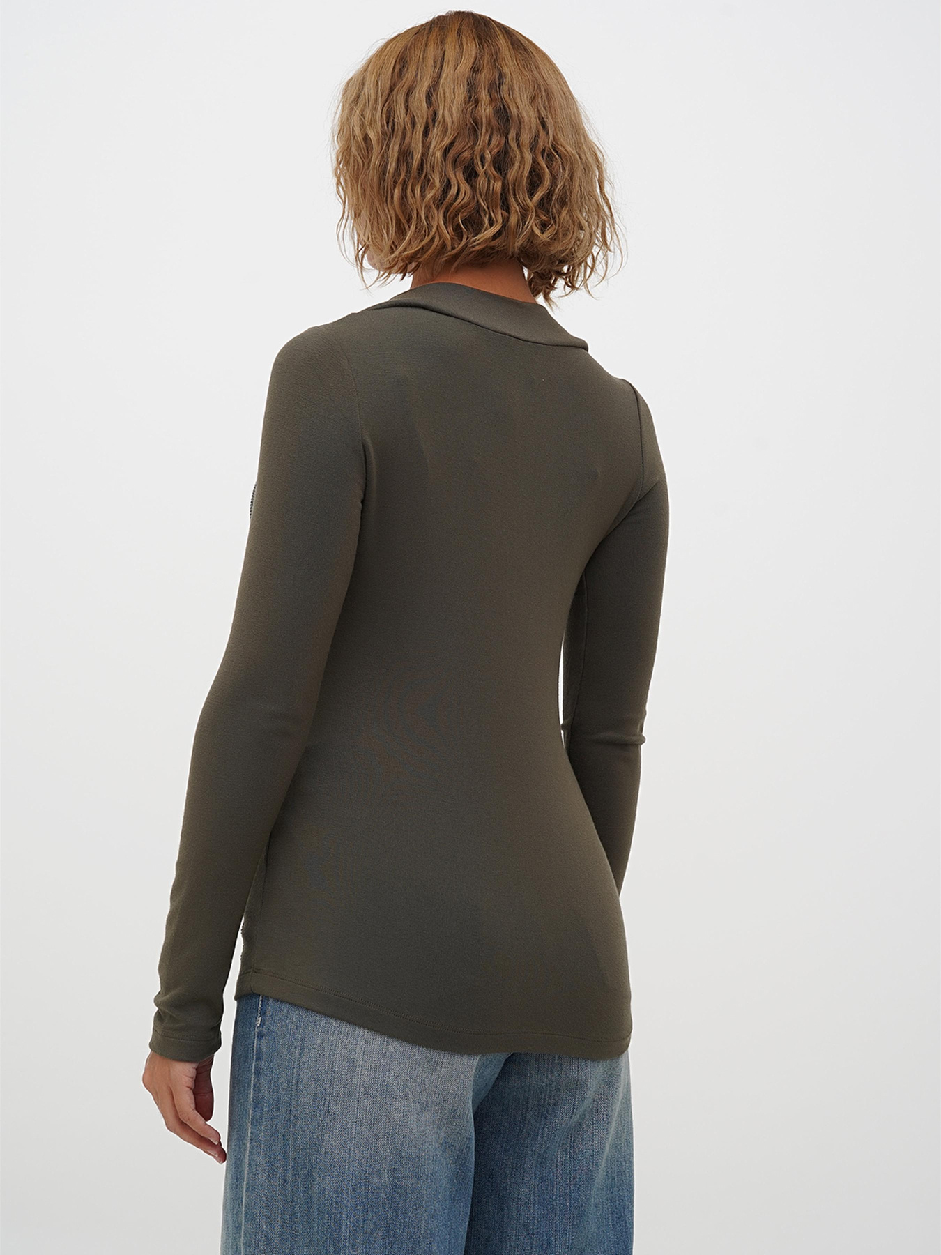 Лонгслів Sassofono модель A271-SF-3387_хаки Фото