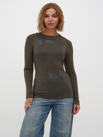 Лонгслів Sassofono модель A271-SF-3387_хаки Фото