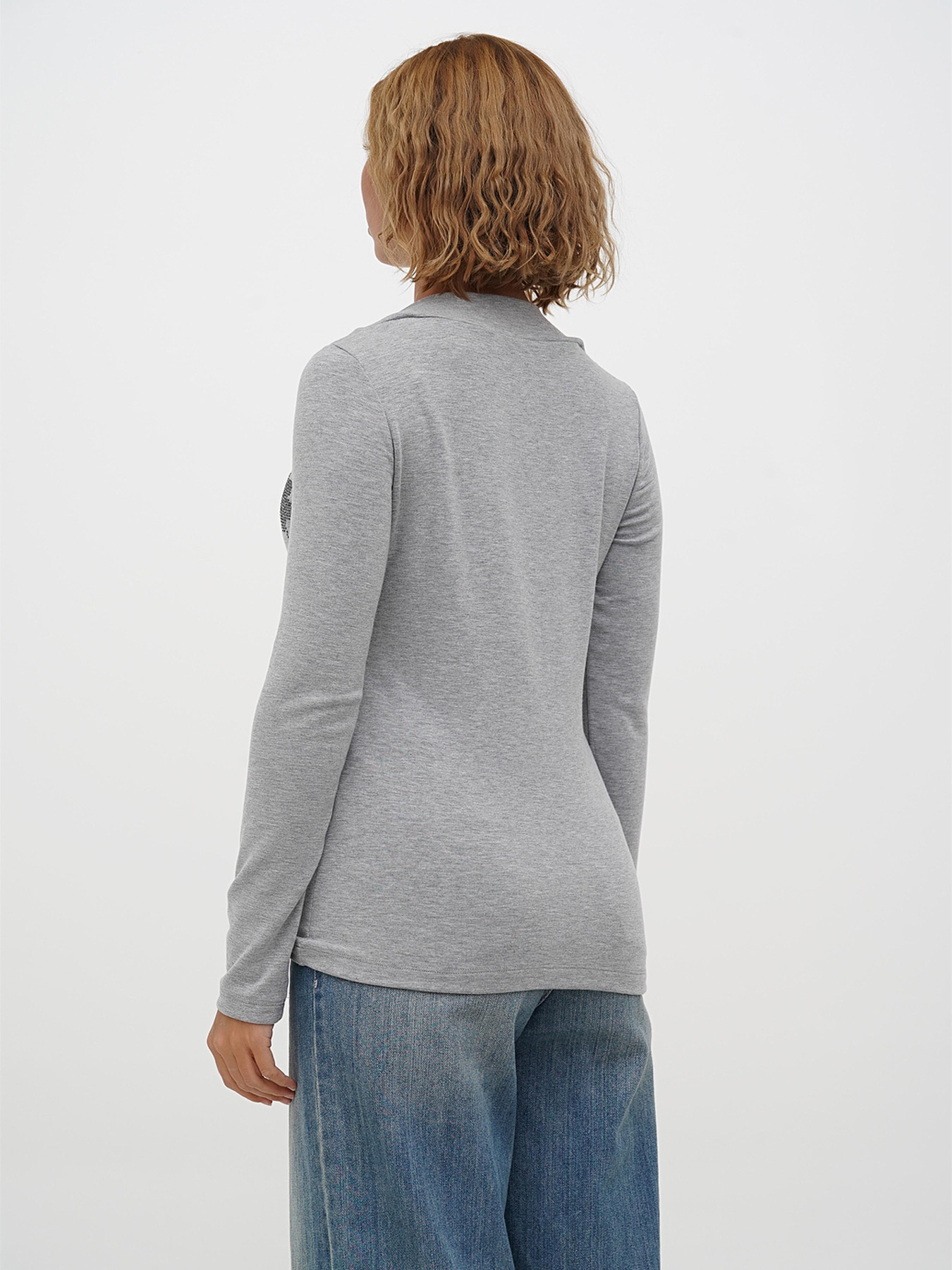 Лонгслів Sassofono модель A271-SF-3387?_серый Фото