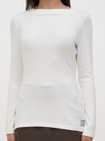 Лонгслив Sassofono модель A271-SF-3386_молочный Фото
