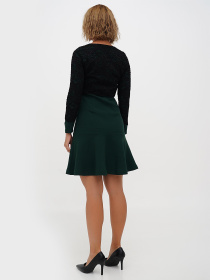Платье мини Sassofono модель A271-SF-2685_зеленый Фото
