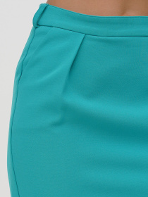 Юбка мини Sassofono модель A271-SC-2570_зеленый Фото