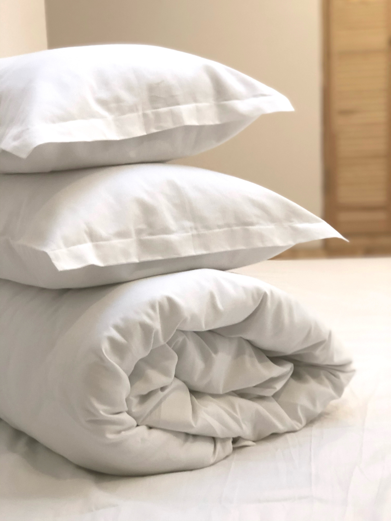 Комплект постільної білизни класичний білий Cozy модель 8047658 Фото