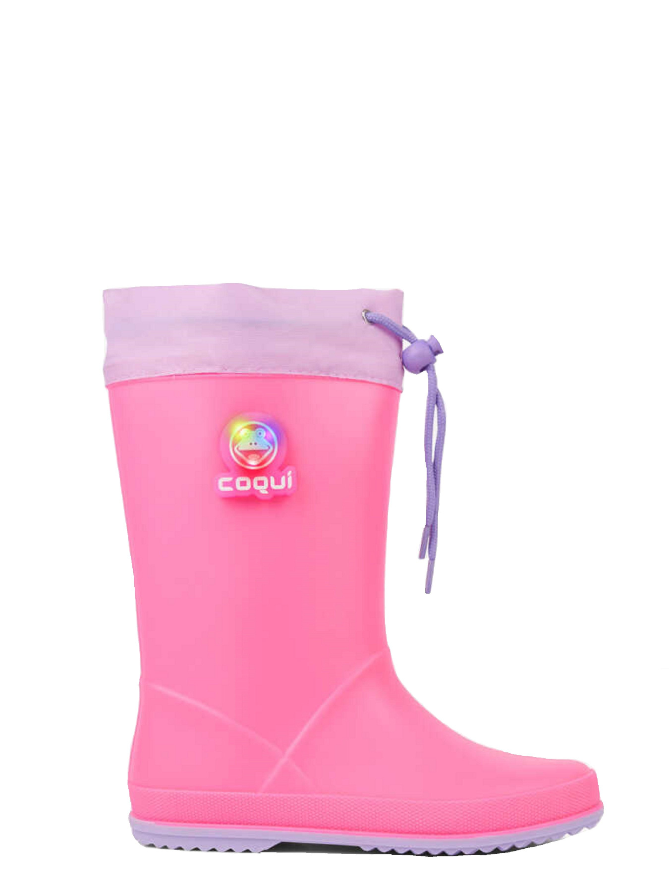 Сапоги резиновые COQUI модель 8508Lt_Fuchsia_Lt_Lila_Flash Фото