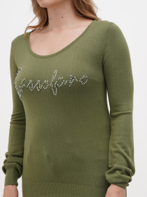 Джемпер Sassofono модель A271-SF-1886_зелёный Фото