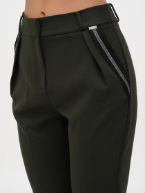 Штани класичні Sassofono модель A271-SF-1872_зелёный Фото