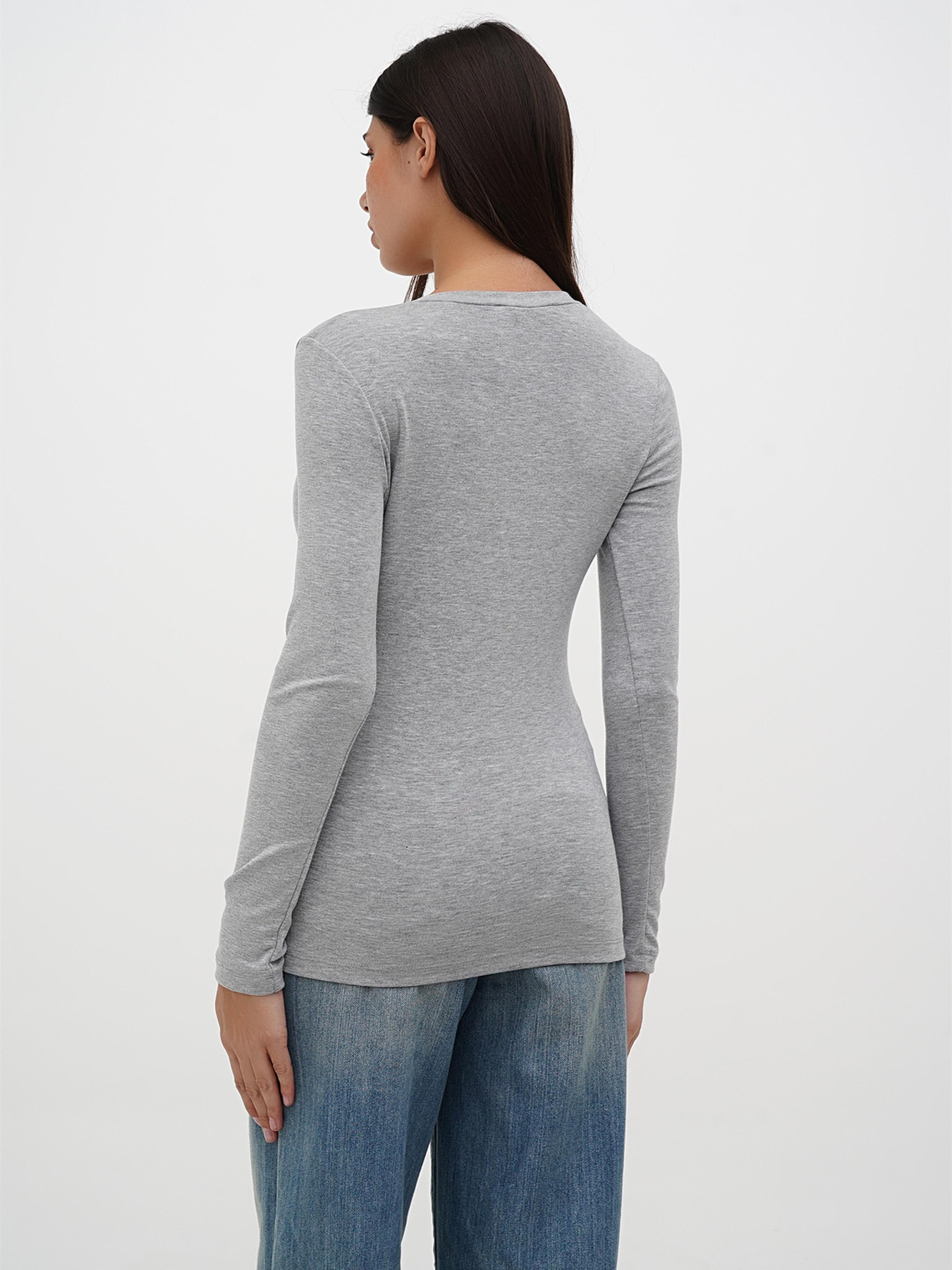 Лонгслів Sassofono модель A271-SF-3383_серый Фото