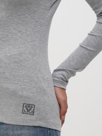 Лонгслів Sassofono модель A271-SF-3383_серый Фото