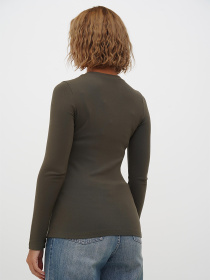 Лонгслив Sassofono модель A271-SF-3385_хаки Фото