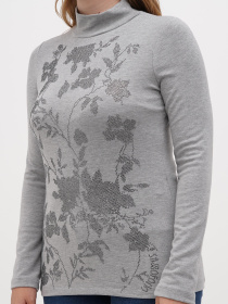 Водолазка Sassofono модель A271-SF-3382_серый Водолазка Sassofono модель A271-SF-3382_серый Фото