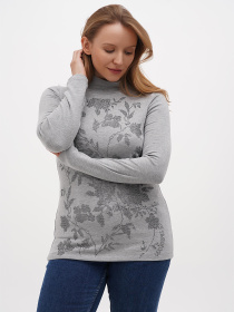 Водолазка Sassofono модель A271-SF-3382_серый Водолазка Sassofono модель A271-SF-3382_серый Фото