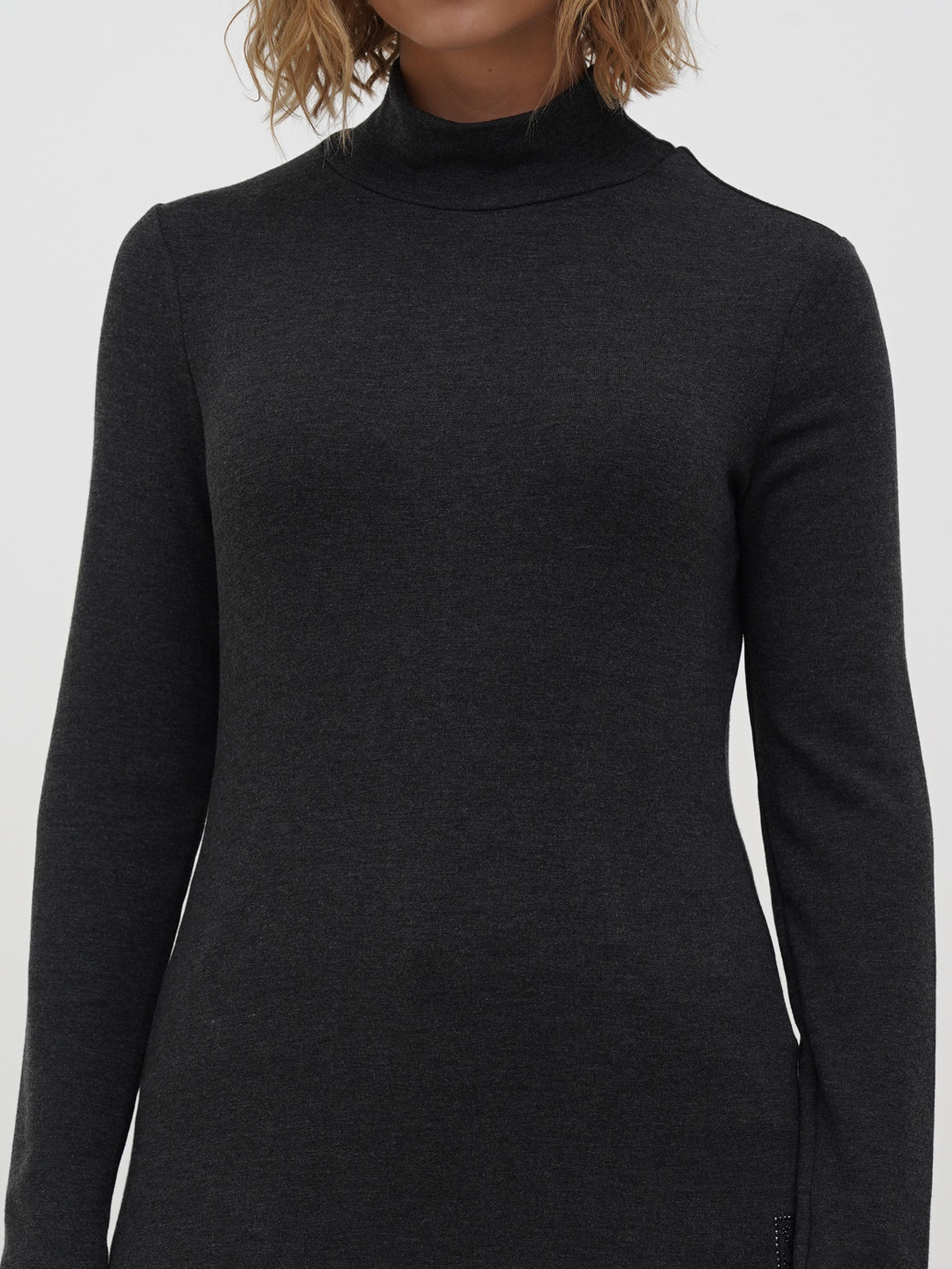 Водолазка Sassofono модель A271-SF-3381_темно_сірий Фото