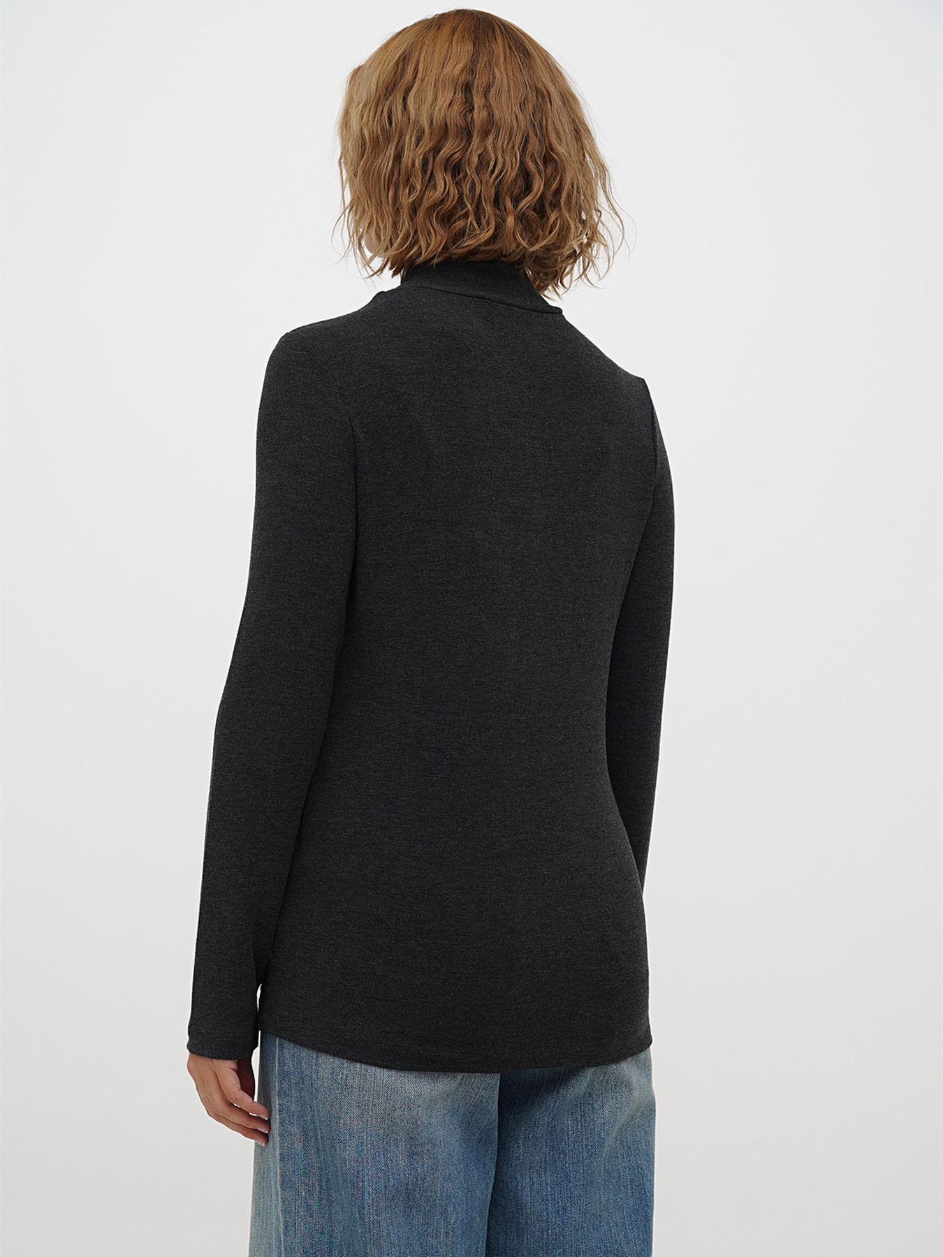 Водолазка Sassofono модель A271-SF-3381_темно_сірий Фото