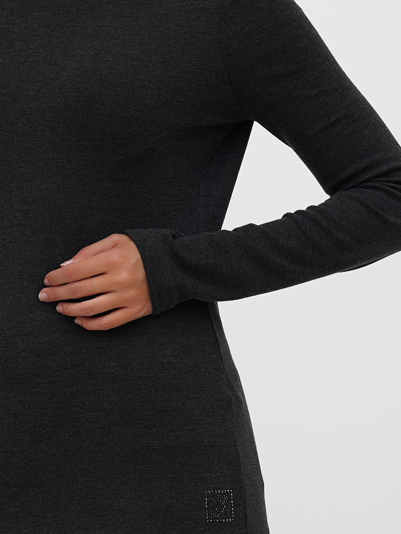 Водолазка Sassofono модель A271-SF-3381_темно_сірий Фото