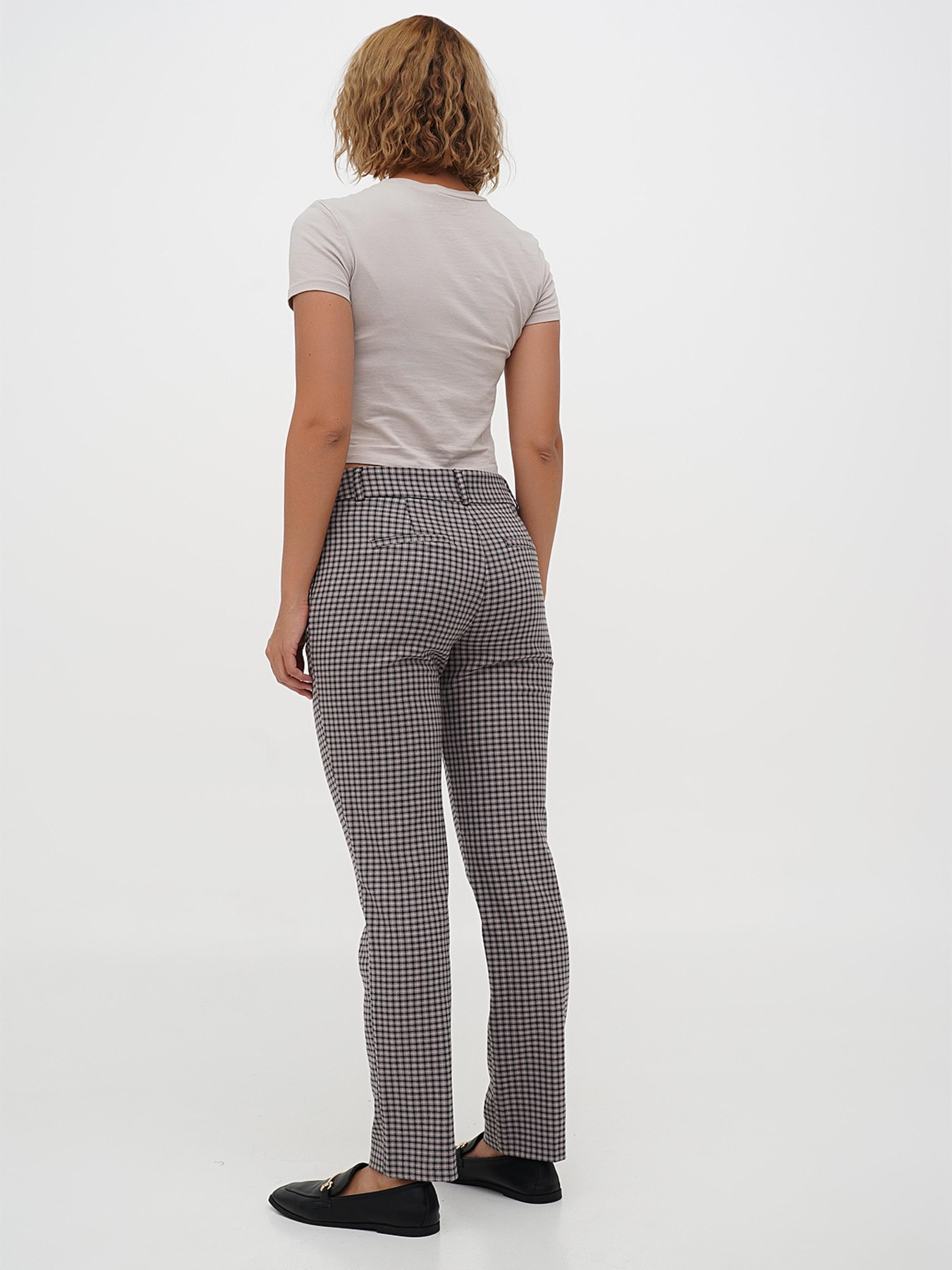 Повсякденні штани Sassofono модель A271-CL-3338_пудра Фото