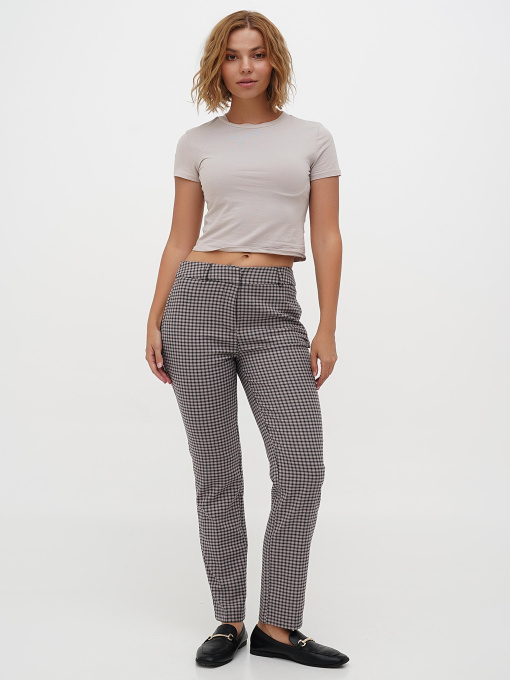 Повсякденні штани Sassofono модель A271-CL-3338_пудра Фото