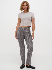 Повсякденні штани Sassofono модель A271-CL-3338_пудра Фото