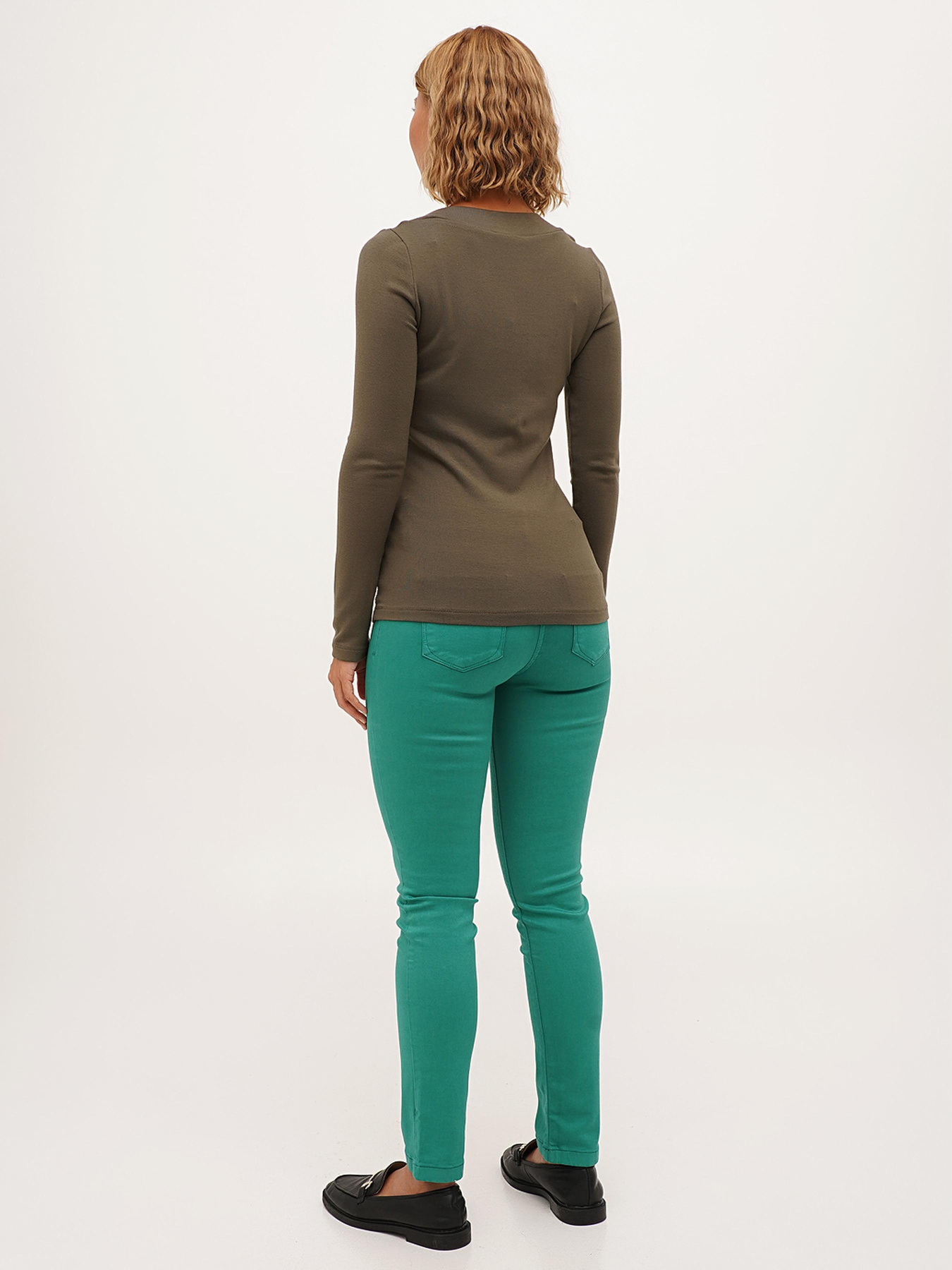 Скіні джинси Sassofono модель A271-SF-2532_зеленый Фото