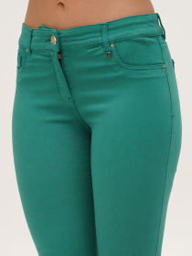 Скіні джинси Sassofono модель A271-SF-2532_зеленый Фото