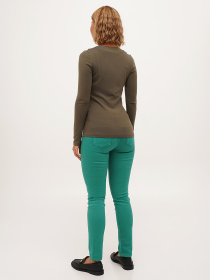 Скіні джинси Sassofono модель A271-SF-2532_зеленый Фото