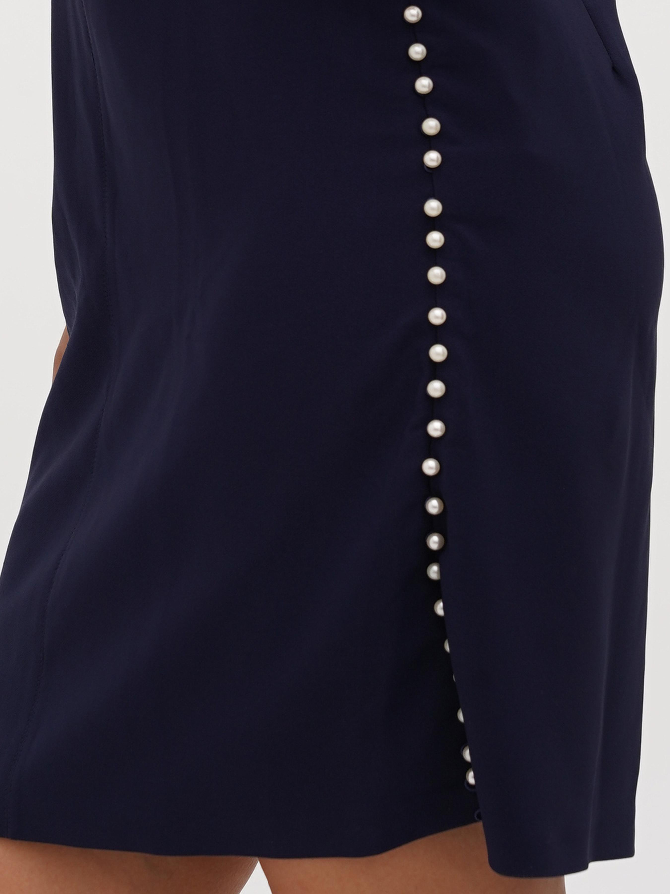 Платье мини Sassofono модель A271-SC-1941_синий Фото