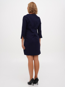 Платье мини Sassofono модель A271-SC-1941_синий Фото