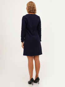 Платье мини Sassofono модель A271-SC-1940_темно_синий Фото