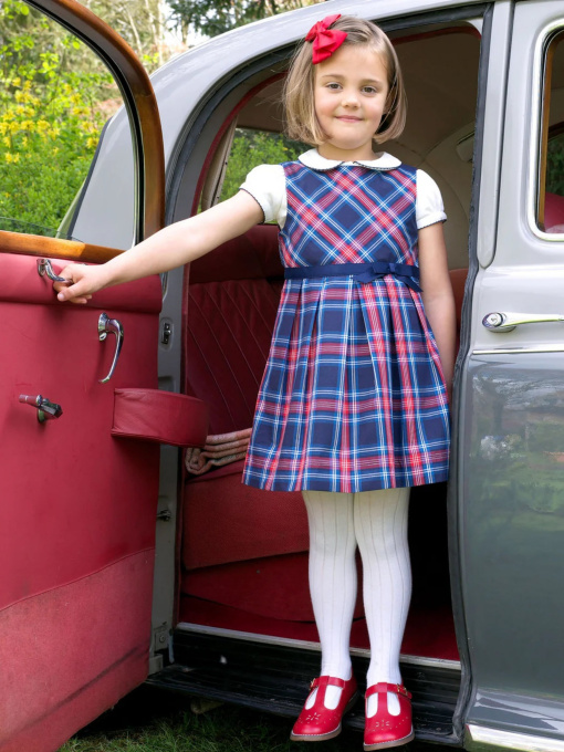 Сарафан Rachel Riley Flared Plaid модель GDR606NAABD-MLT Фото