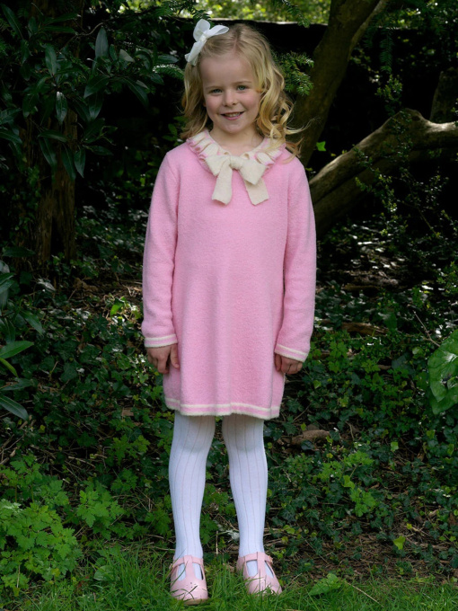 Платье мини Rachel Riley Boucle Sparkle модель GDR610PKADN-PNK Фото